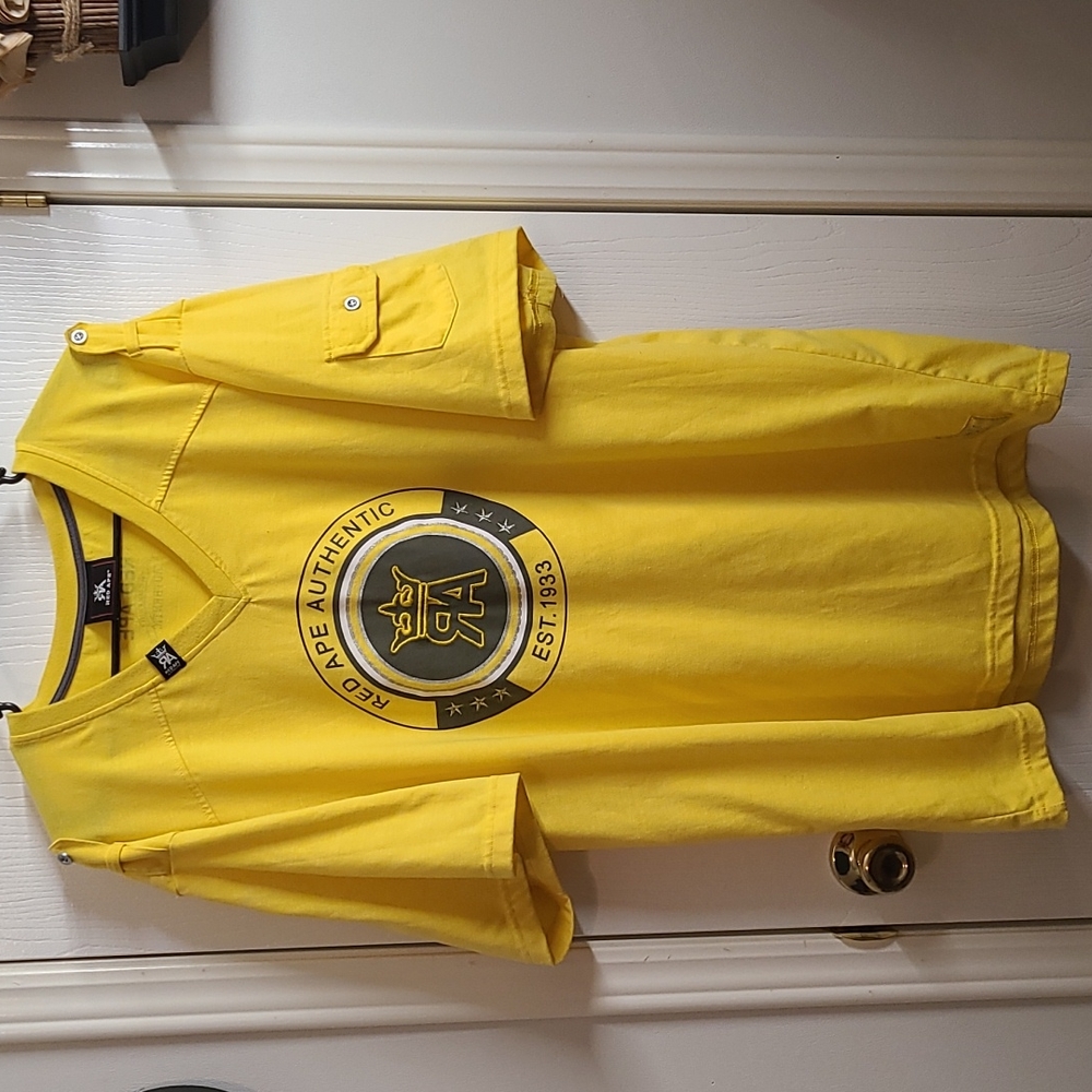 Red Ape Authentic Yellow Men's Shirt